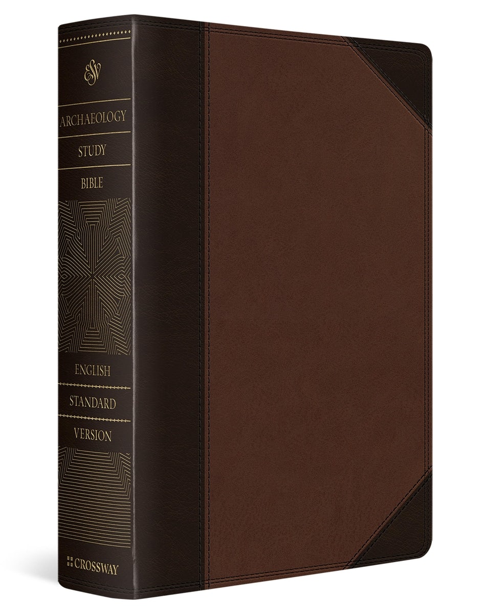 Cover image for ESV Archaeology Study Bible (Trutone, Brown/Walnut, Portfolio Design), isbn: 9781433595745