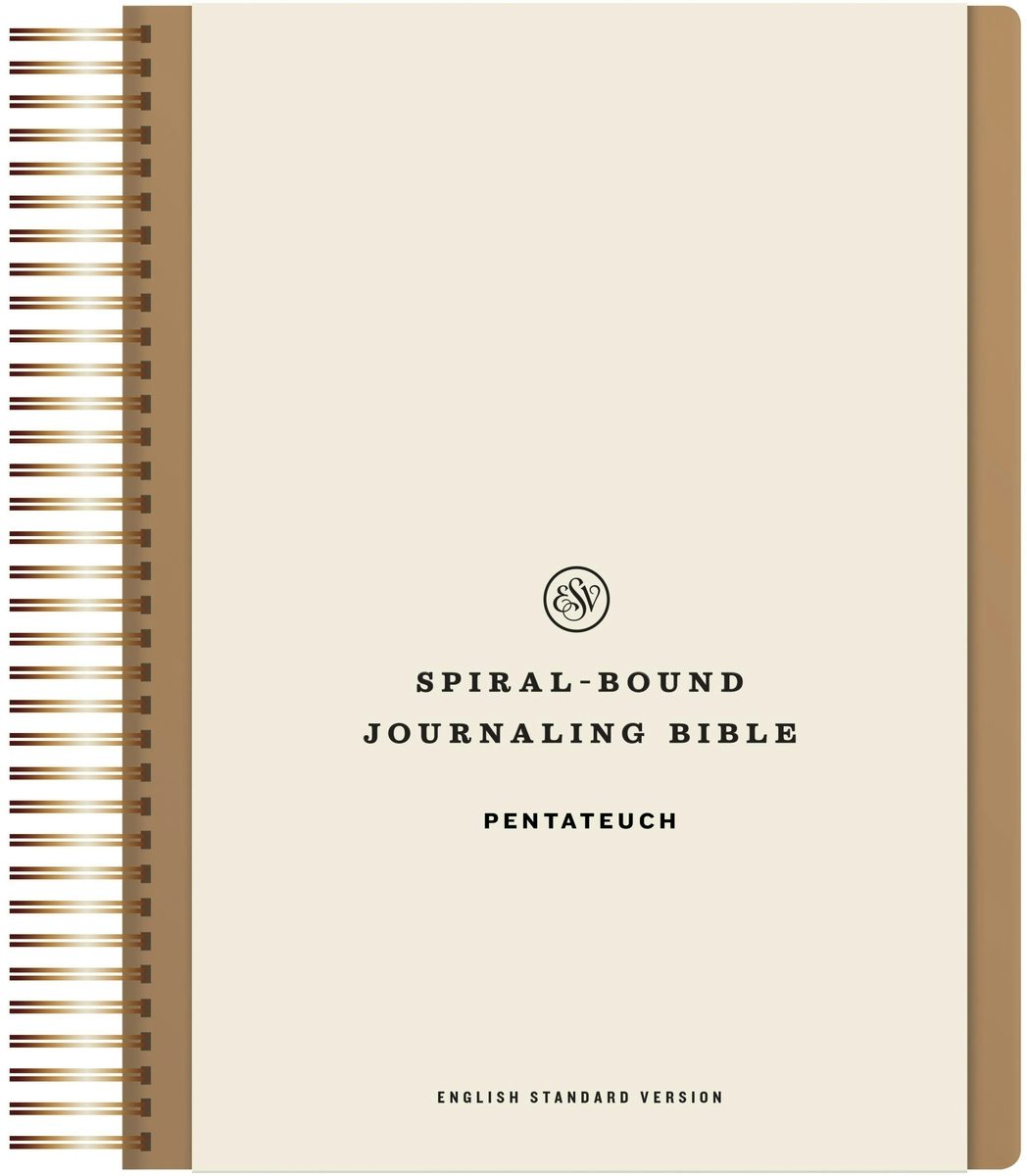 Cover image for ESV Spiral-Bound Journaling Bible, Pentateuch (Hardcover), isbn: 9781433596438