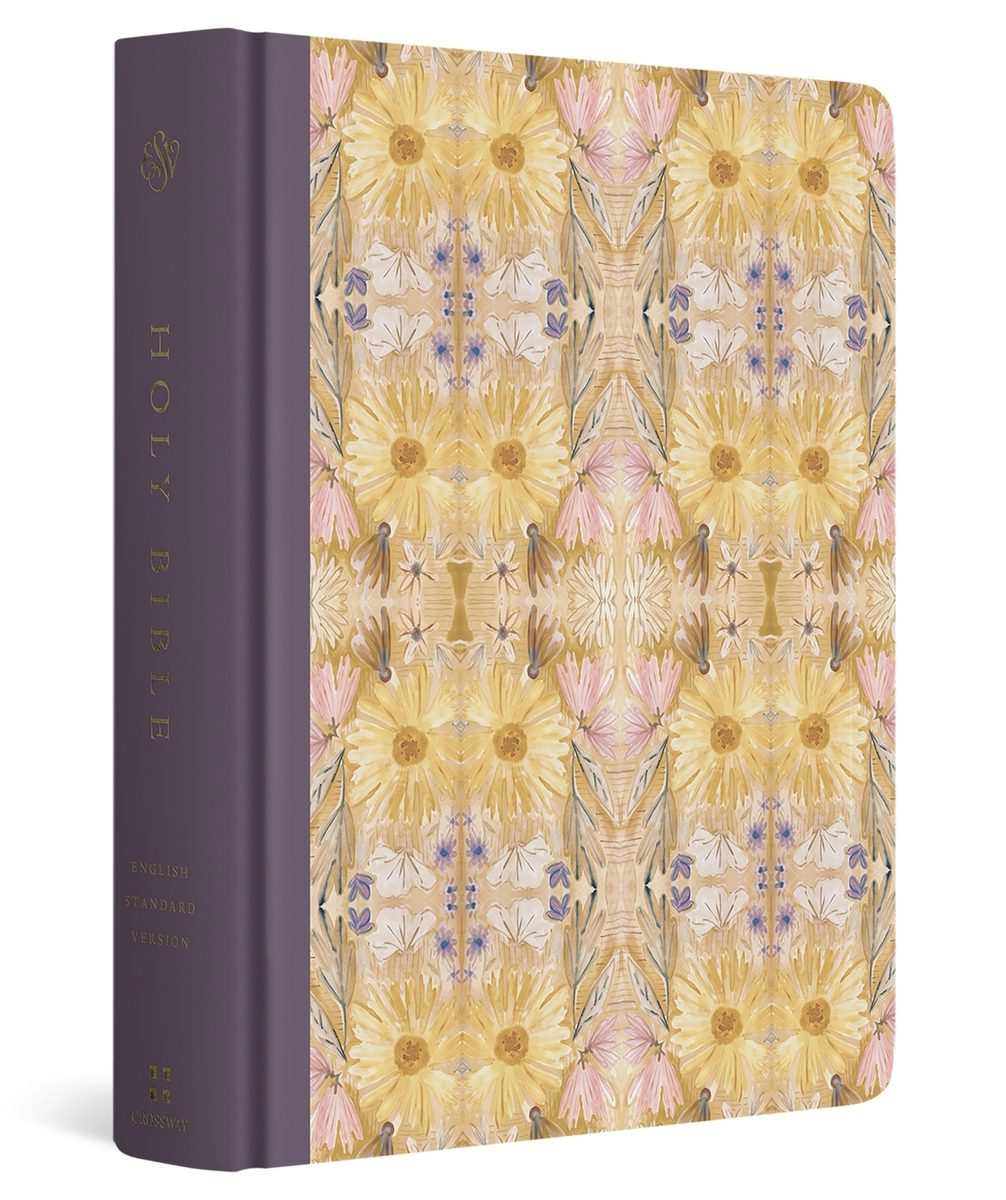 Cover image for ESV Single Column Journaling Bible, Large Print, Artist Series (Cloth Over Board, Jessica Dennis Bush, Cosmos), isbn: 9781433596940