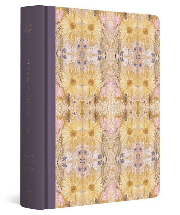 Cover image for ESV Single Column Journaling Bible, Large Print, Artist Series (Cloth Over Board, Jessica Dennis Bush, Cosmos), isbn: 9781433596940