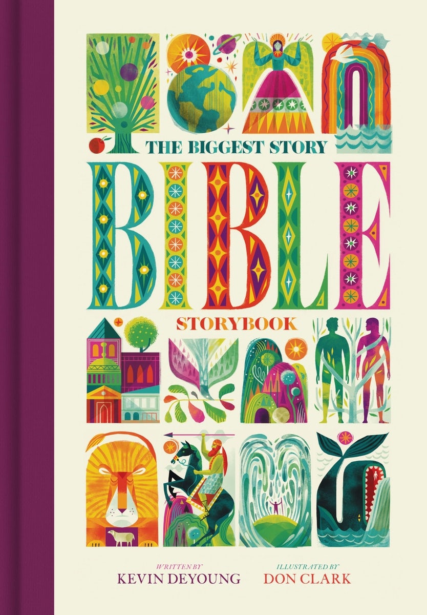 Cover image for The Biggest Story Bible Storybook (Large Format), isbn: 9781433598104