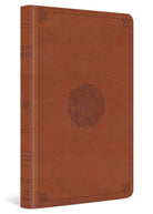 Cover image for ESV Large Print Thinline Bible (Trutone, English Saddle, Emblem Design), isbn: 9781433598302