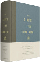Cover image for The Concise Bible Commentary, isbn: 9781433599354