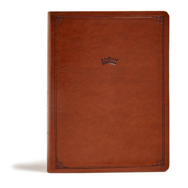 Cover image for CSB Tony Evans Study Bible, British Tan Leathertouch, Indexed, isbn: 9781433606885