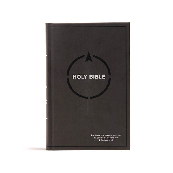 Cover image for CSB Drill Bible, Gray Leathertouch Over Board, isbn: 9781433644337