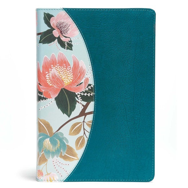 Cover image for The CSB Study Bible for Women, Teal/Sage Leathertouch, isbn: 9781433651298