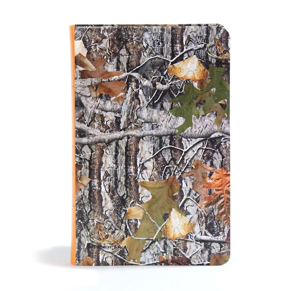 Cover image for CSB Sportsman's Bible: Large Print Personal Size Edition, Mothwing Camouflage Leathertouch, isbn: 9781433651717