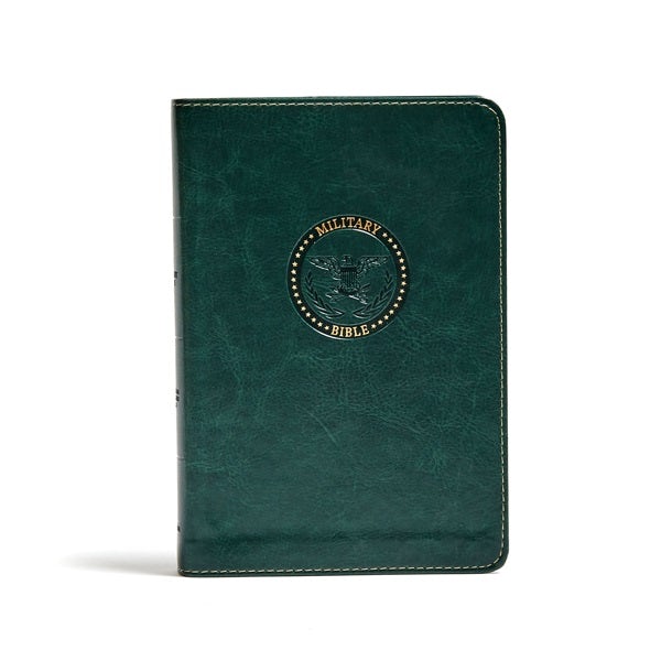 Cover image for CSB Military Bible, Green Leathertouch, isbn: 9781433651762