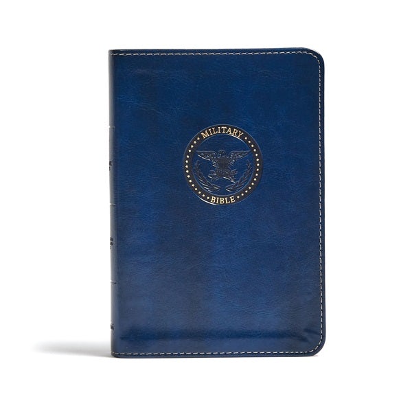 Cover image for CSB Military Bible, Royal Blue Leathertouch, isbn: 9781433651786