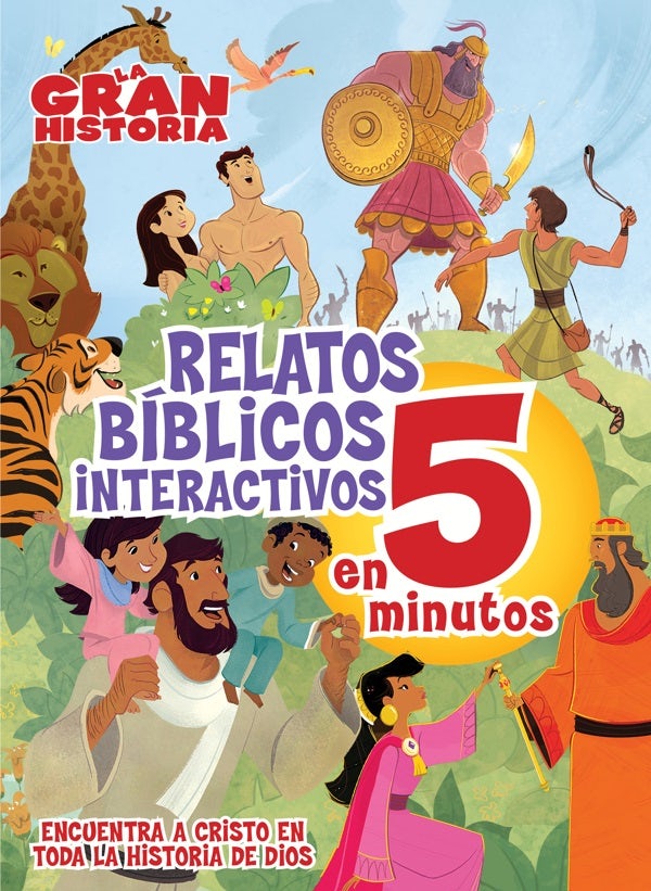 Cover image for La Gran Historia, Relatos Bíblicos En 5 Minutos, Tapa Dura, isbn: 9781433689567