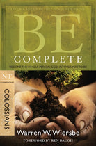 Cover image for Be Complete (Colossians), isbn: 9781434767806