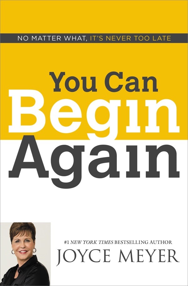 Cover image for You Can Begin Again, isbn: 9781455517404