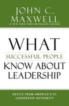 Cover image for What Successful People Know about Leadership, isbn: 9781455548125