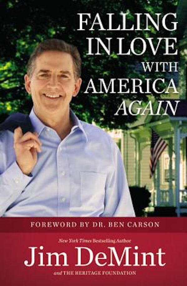 Cover image for Falling in Love with America Again, isbn: 9781455549825