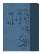 Cover image for Battlefield of the Mind Bible, Blue Leatherluxe(r), isbn: 9781455595334
