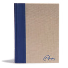 Cover image for KJV Spurgeon Study Bible, Navy/Tan Cloth-Over-Board, isbn: 9781462741113