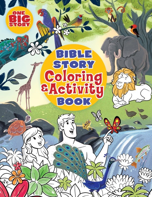 Cover image for Bible Story Coloring and Activity Book, isbn: 9781462745166