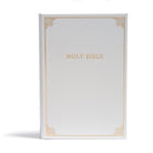 Cover image for CSB Family Bible, White Bonded Leather Over Board, isbn: 9781462779574