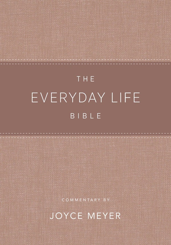 Cover image for The Everyday Life Bible Blush Leatherluxe(r), isbn: 9781478922940