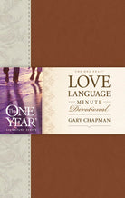 Cover image for The One Year Love Language Minute Devotional, isbn: 9781496400659