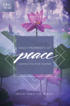 Cover image for The One Year Daily Moments of Peace, isbn: 9781496406071