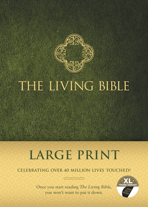 Cover image for Living Bible-TLB-Large Print, isbn: 9781496407757