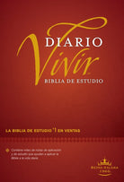 Cover image for Biblia de Estudio del Diario Vivir Rvr60, isbn: 9781496411259
