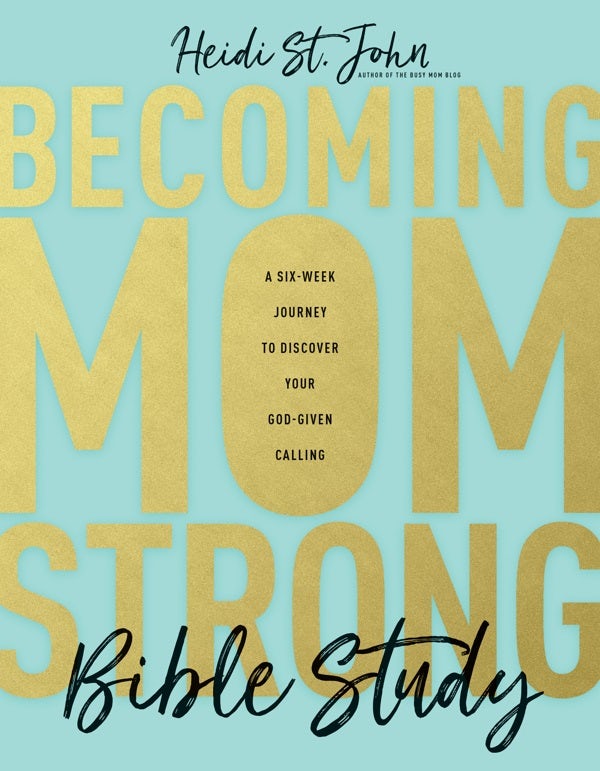 Cover image for Becoming Momstrong Bible Study, isbn: 9781496426666