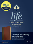 Cover image for KJV Life Application Study Bible, Third Edition (Leatherlike, Brown/Mahogany, Red Letter), isbn: 9781496439772