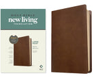 Cover image for NLT Large Print Thinline Reference Bible, Filament Enabled Edition (Red Letter, Leatherlike, Rustic Brown), isbn: 9781496444882