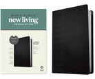Cover image for NLT Large Print Thinline Reference Bible, Filament Enabled Edition (Red Letter, Leatherlike, Black), isbn: 9781496444905
