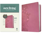 Cover image for NLT Personal Size Giant Print Bible, Filament Enabled Edition (Red Letter, Leatherlike, Peony Pink), isbn: 9781496444943