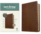 Cover image for NLT Thinline Reference Bible, Filament Enabled Edition (Red Letter, Leatherlike, Rustic Brown, Indexed), isbn: 9781496445209