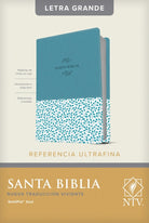 Cover image for Santa Biblia Ntv, Edición de Referencia Ultrafina, Letra Grande (Letra Roja, Sentipiel, Azul), isbn: 9781496445599