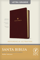 Cover image for Santa Biblia Ntv, Ediciï¿½n de Referencia Ultrafina, Letra Grande (Sentipiel, Cafï¿½ Oscuro, ï¿½ndice), isbn: 9781496447623