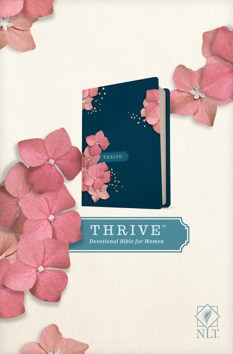Cover image for NLT Thrive Devotional Bible for Women (Hardcover), isbn: 9781496448255