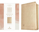 Cover image for NLT Every Woman's Bible, Filament Enabled (Leatherlike, Soft Gold, Red Letter), isbn: 9781496453013