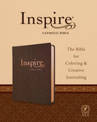 Cover image for Inspire Catholic Bible NLT (Leatherlike, Dark Brown), isbn: 9781496454966