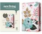 Cover image for NLT Compact Zipper Bible, Filament Enabled (Cloth, Floral Garden, Red Letter), isbn: 9781496455505