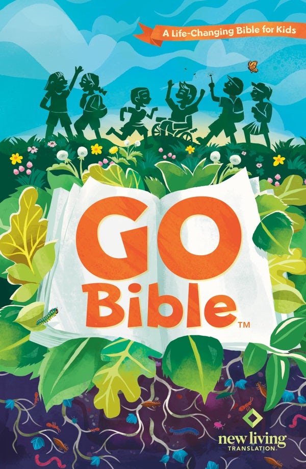 Cover image for NLT Go Bible for Kids (Hardcover), isbn: 9781496455703