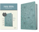 Cover image for KJV Thinline Reference Bible, Filament Enabled (Leatherlike, Floral Leaf Teal, Red Letter), isbn: 9781496460516