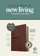 Cover image for NLT Compact Giant Print Bible, Filament Enabled (Leatherlike, Mahogany Celtic Cross, Indexed, Red Letter), isbn: 9781496460592