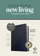 Cover image for NLT Compact Giant Print Bible, Filament Enabled (Leatherlike, Navy Blue Cross, Indexed, Red Letter), isbn: 9781496460653