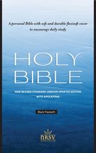 Cover image for NRSV Updated Edition Bible with Apocrypha (Flexisoft, Black), isbn: 9781496472120