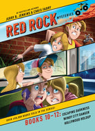 Cover image for Red Rock Mysteries 3-Pack Books 10-12: Escaping Darkness / Windy City Danger / Hollywood Holdup, isbn: 9781496472953