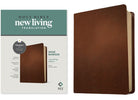 Cover image for NLT Wide Margin Bible, Filament Enabled (Genuine Leather, Brown, Red Letter), isbn: 9781496474193