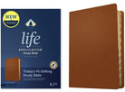 Cover image for KJV Life Application Study Bible, Third Edition (Genuine Leather, Brown, Indexed, Red Letter), isbn: 9781496477354