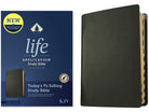 Cover image for KJV Life Application Study Bible, Third Edition (Genuine Leather, Black, Indexed, Red Letter), isbn: 9781496477378