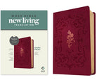 Cover image for NLT Giant Print Bible, Filament Enabled (Leatherlike, Cranberry Flourish, Red Letter), isbn: 9781496482297