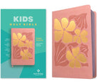 Cover image for NLT Kids Bible, Thinline Reference Edition (Leatherlike, Tropical Flowers Dusty Pink, Red Letter), isbn: 9781496483980